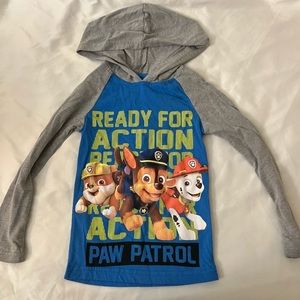 Paw Patrol - Long Sleeved Hooded T-shirt - 3T